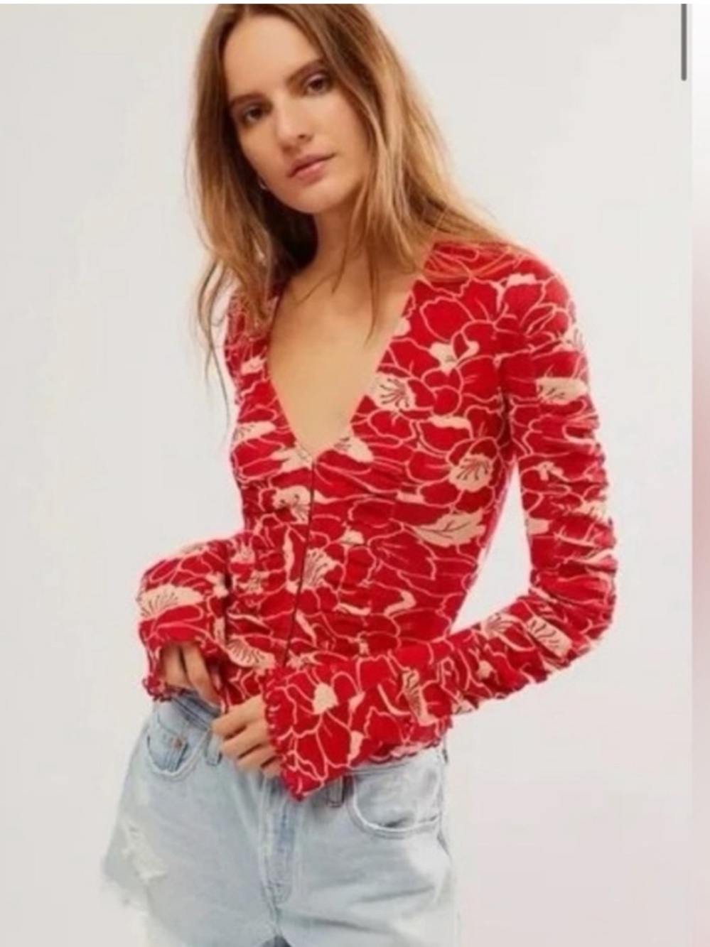 Free People Through The Meadow Top